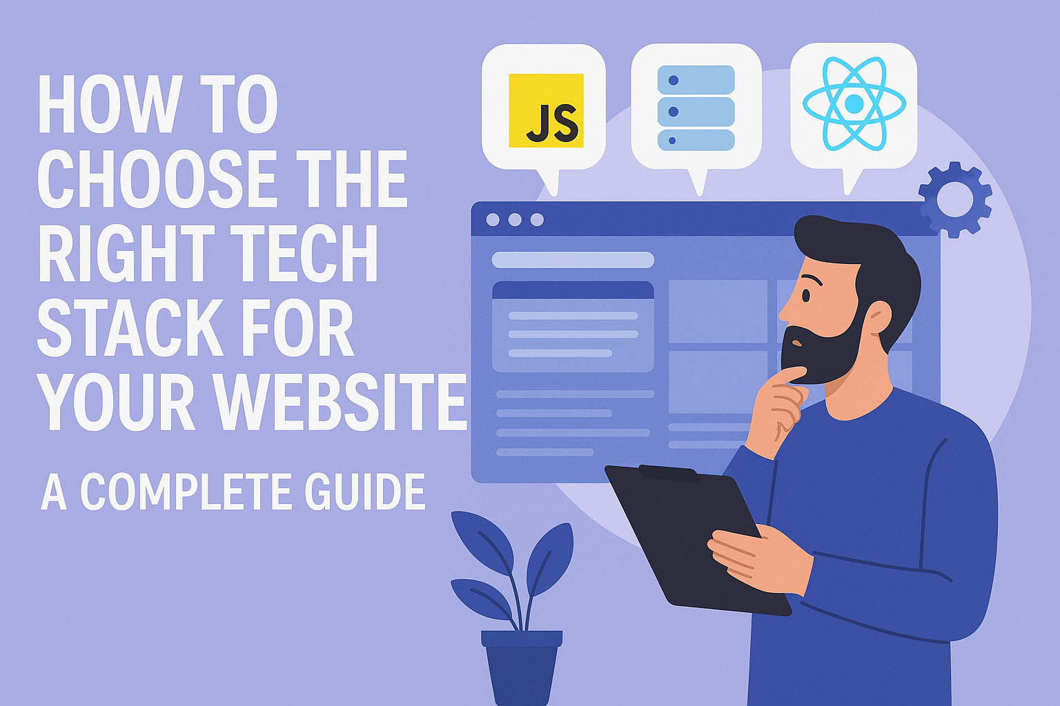 How to Choose the Right Tech Stack for Your Website: A Complete Guide